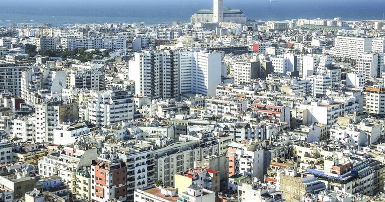 صورة لمدينة الدار البيضاء في المغرب مشروع مراحيض عمومية ذكية في المغرب