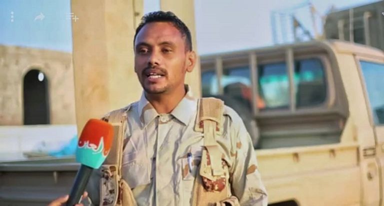 الناطق الرسمي لألوية العمالقة بالجيش اليمني مأمون المهجمي قوات ألوية العمالقة اليمنية - أرشيفية