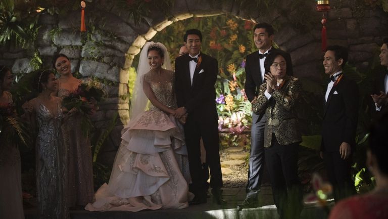 مشهد من فيلم "أثرياء آسيويون مجانين"