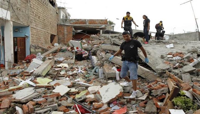 زلزال يضرب الإكوادور - أرشيفية