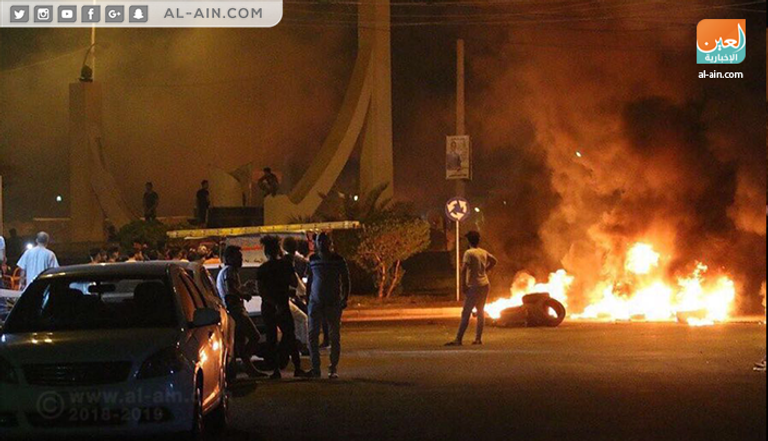 مظاهرات مدينة البـصرة العراقية مظاهرات مدينة البـصرة العراقية