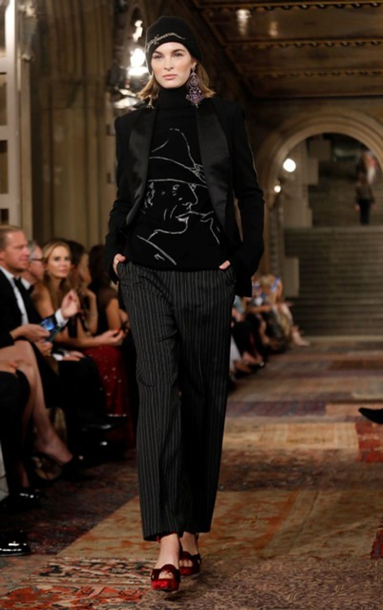 رالف لورين يبدع في تصميماته بأسبوع نيويورك للموضة