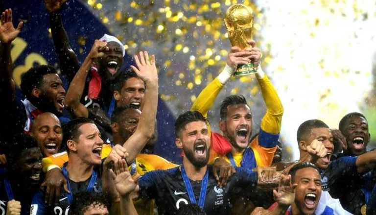 تتويج فرنسا بكأس العالم