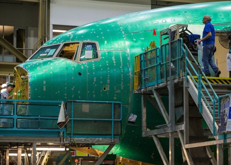 اختبار الطائرة بوينج 777X