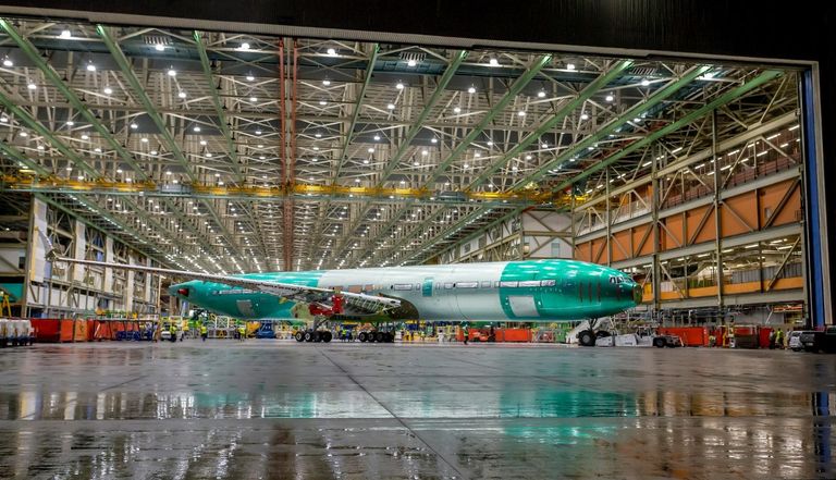 اختبار الطائرة بوينج 777X