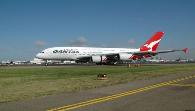 طائرة تابعة لشركة "كنتاس" الأسترالية - صورة أرشيفية