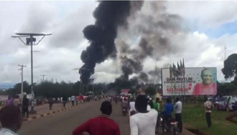 انفجار شاحنة وقود في نيجيريا