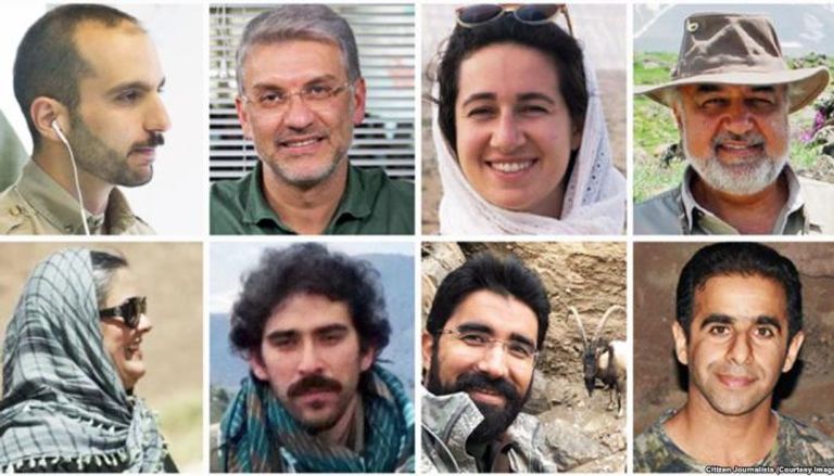 علماء البيئة الإيرانيون المسجونون في قضايا تجسس