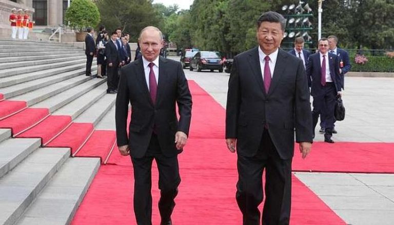 الرئيس الصيني ونظيره الروسي