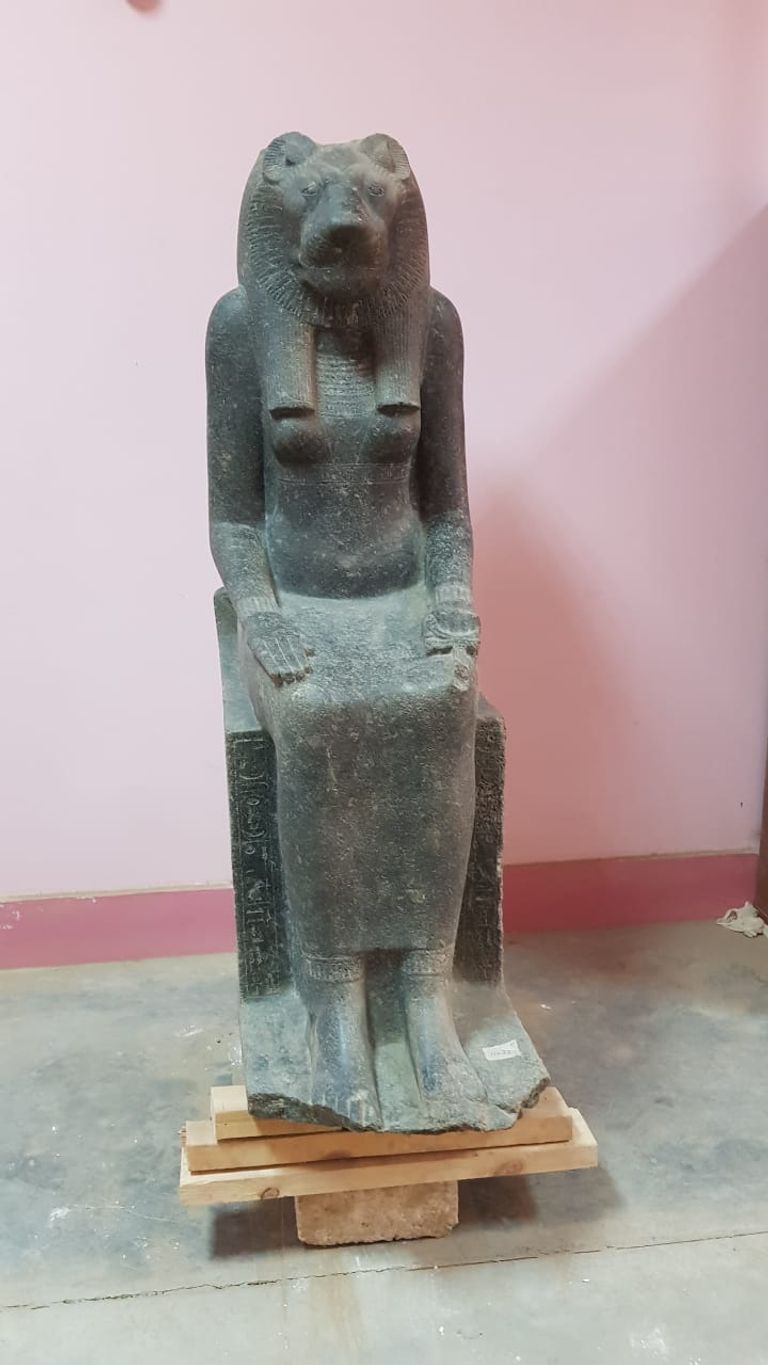 المتحف المصري الكبير يستقبل 71 قطعة أثرية