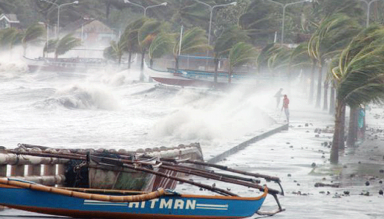 إعصار في الفلبين - أرشيفية