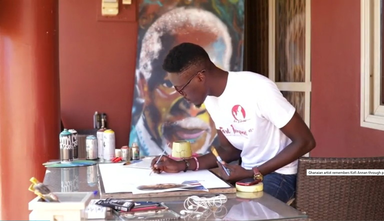 كوفي عنان الأمين العام الأسبق للأمم المتحدة - صورة أرشيفية