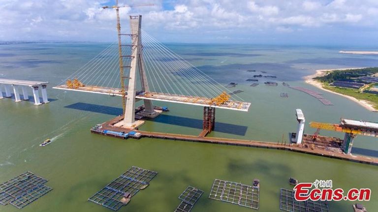 أقوى جسر مقاوم للزلازل في الصين