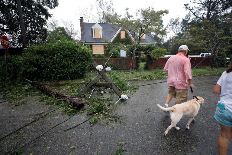 إعصار فلورنس في الولايات المتحدة الأمريكية