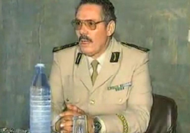 خالد نزار وزير الدفاع الجزائري السابق- أرشيفية صدام حسين- أرشيفية