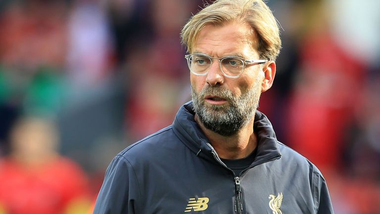يورجن كلوب مدرب ليفربول محمد صلاح وساديو ماني