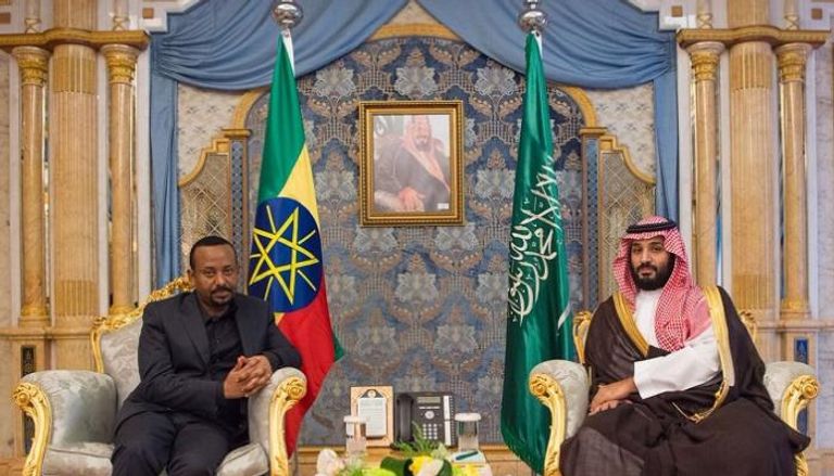ولي العهد السعودي ورئيس الوزراء الإثيوبي
