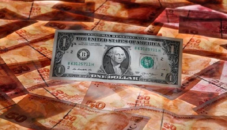 تدهور الليرة التركية مقابل الدولار
