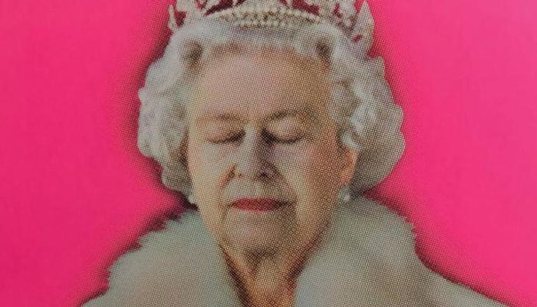 صورة للملكة إليزابيث الثانية معروضة في مزاد ببريطانيا