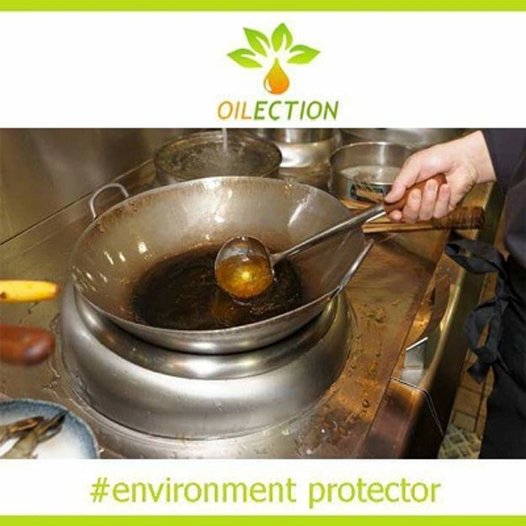 فريق شركة إعادة استعمال زيوت الطعام