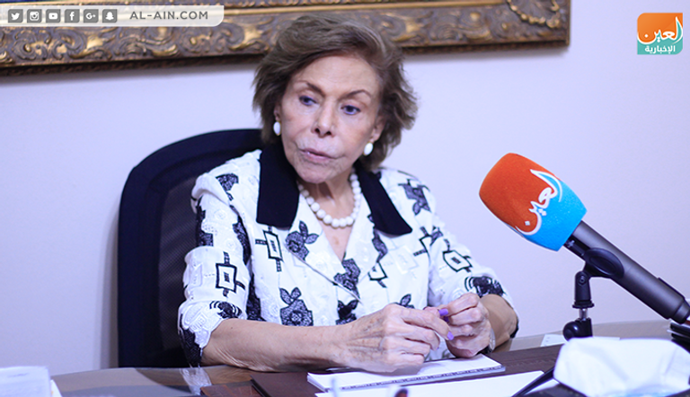 السفيرة ميرفت التلاوي الرئيسة السابقة لمنظمة المرأة العربية