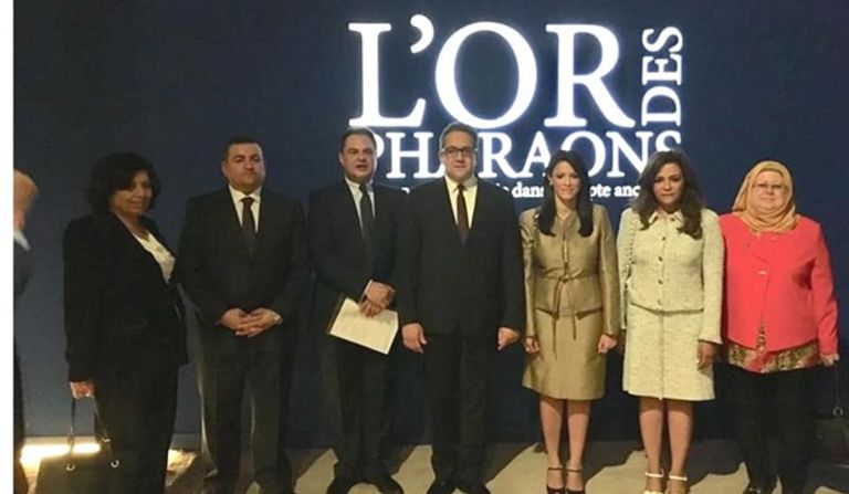 معرض كنوز الفراعنة المصريين في موناكو