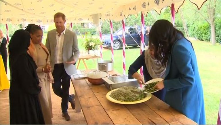 الأمير هاري وميجان ميركل ووالدتها