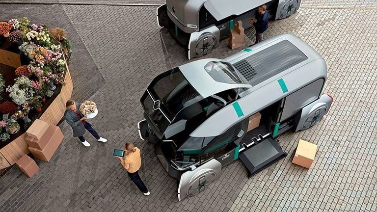 شاحنة رينو EZ-Pro الكهربائية