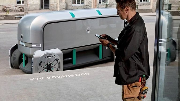 شاحنة رينو EZ-Pro الكهربائية