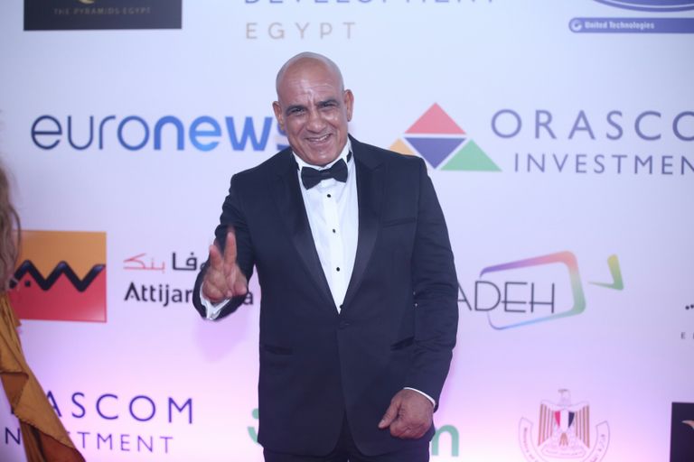 الفنان حسن الرداد وزوجته إيمي سمير غانم في مهرجان الجونة السينمائي