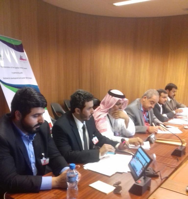 وفد أبناء قبيلة الغفران وفد قبيلة الغفران في جنيف