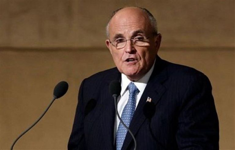 رودي جولياني، محامي ومستشار الرئيس الأمريكي مريم رجوي في رسالة مسجلة لمؤتمر دعم انتفاضة الشعب الإيراني