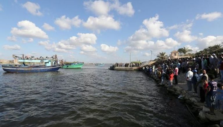القارب كان ينقل اللاجئين بشكل غير مشروع - صورة أرشيفية