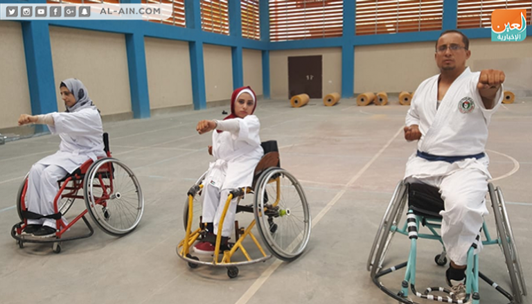 أول فريق فلسطيني للكاراتيه من ذوي الاحتياجات الخاصة