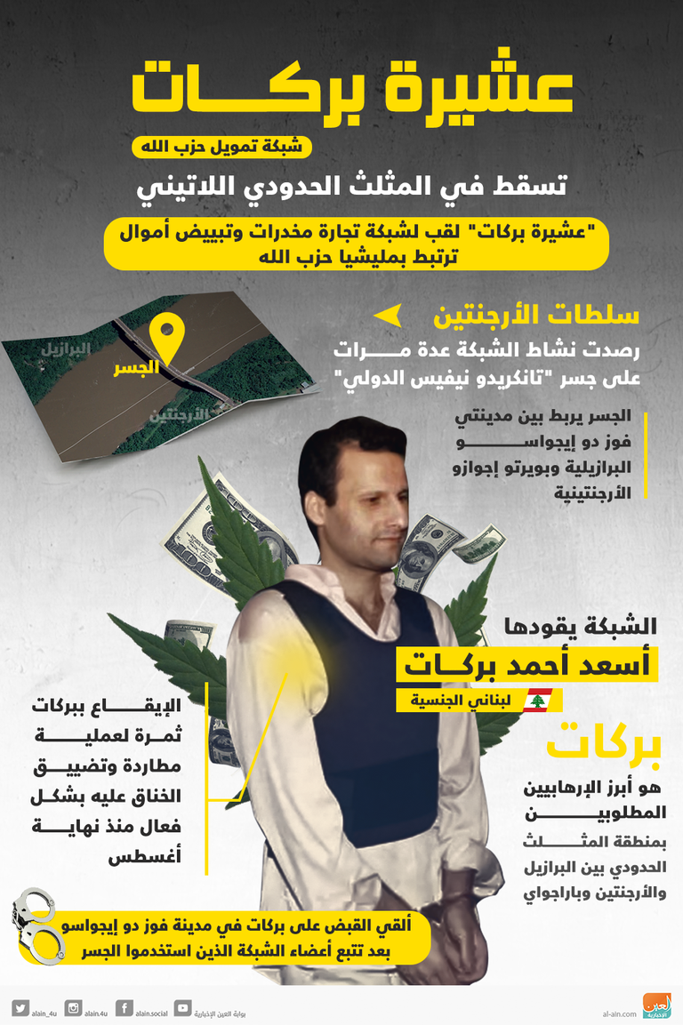 الإرهابي أسعد بركات عميل حزب الله