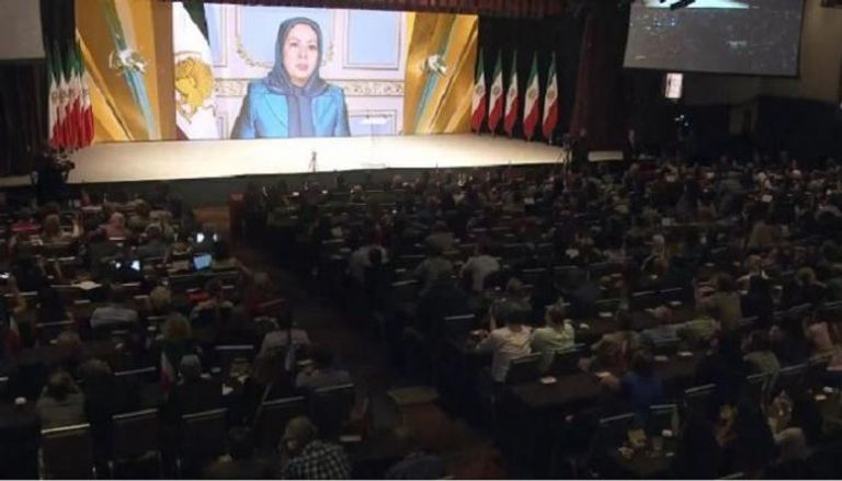 مريم رجوي في رسالة مسجلة لمؤتمر دعم انتفاضة الشعب الإيراني