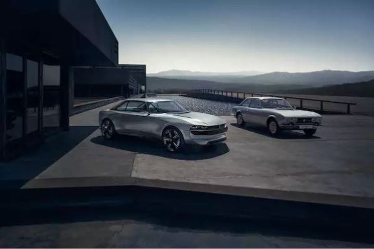 السيارة بيجو e-Legend