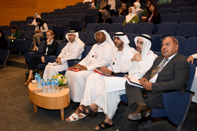 جانب من إعلان المسابقة الدولية "مختبر الجدران المتساقطة"