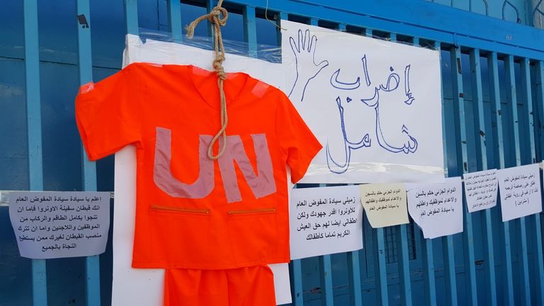 جانب من الإضراب