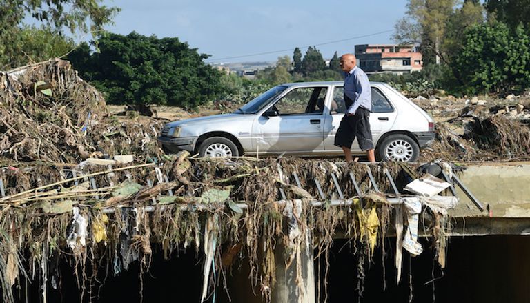 من فيضانات تونس