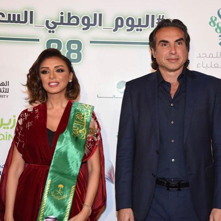 أنغام في حفل اليوم الوطني السعودي