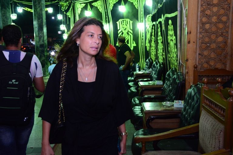 عادل إمام في عزاء المنتج المسرحي المصري سمير خفاجي