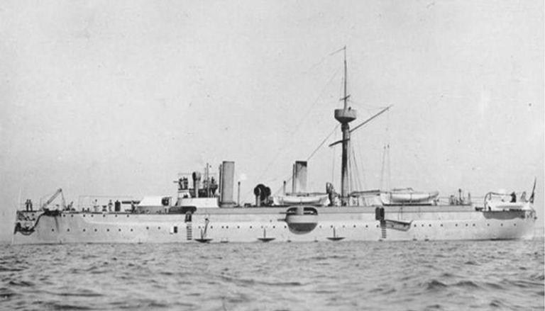السفينة الحربية الغارقة جينجيوان - صورة أرشيفية