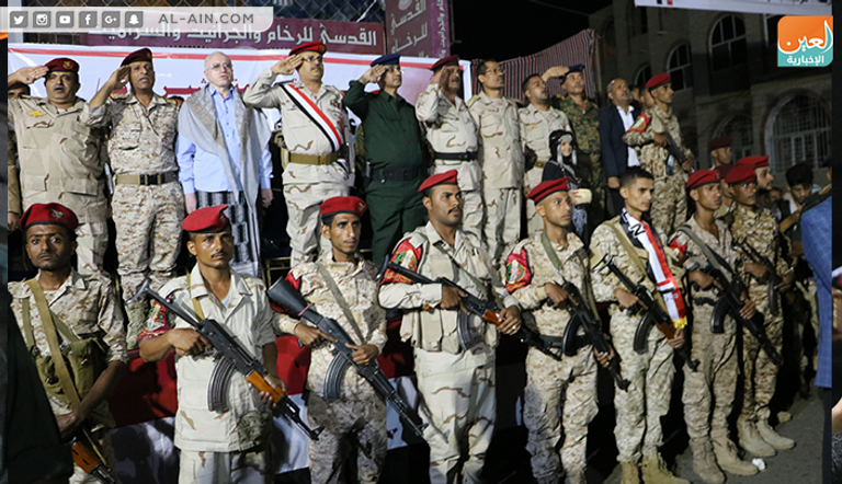 جانب من الاحتفال جانب من احتفالات اليمنيين بثورة 26 سبتمبر في تعز