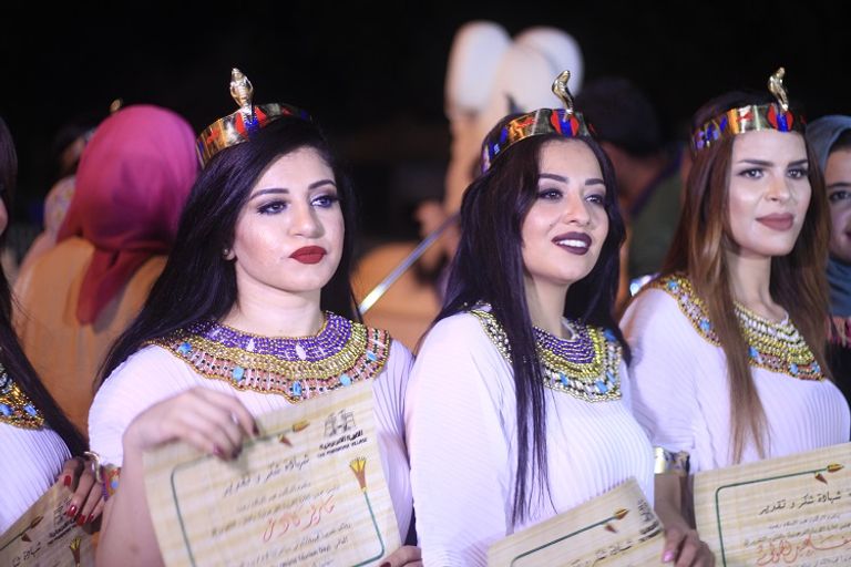 احتفالات يوم السياحة العالمي في القرية الفرعونية بمصر