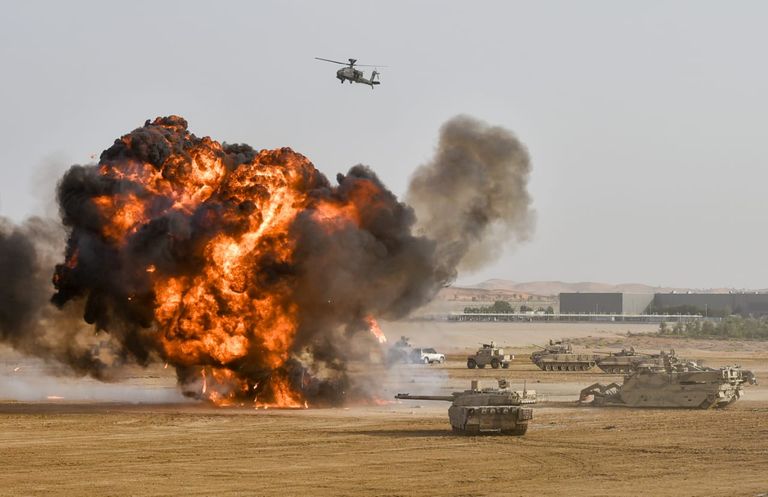 القوات المسلحة الإماراتية خلال أحد عروض 