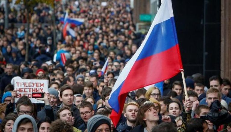 تظاهرات حاشدة ضد رفع سن التقاعد في روسيا - أرشيفية