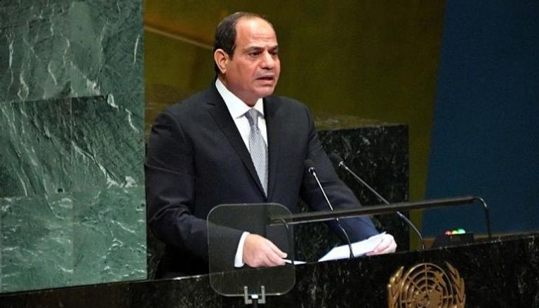 الرئيس المصري عبدالفتاح السيسي في الأمم المتحدة