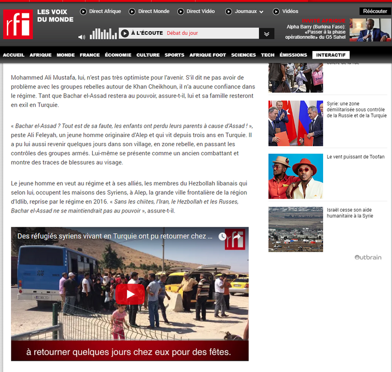 السوريون العائدون من تركيا وجدوا حزب الله استولى على ممتلكاتهم