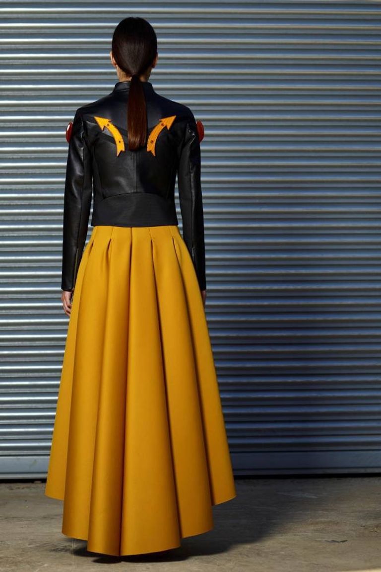 مجموعة أزياء للمصممة السعودية هنيدة صيرفي المصممة السعودية هنيدة الصيرفي